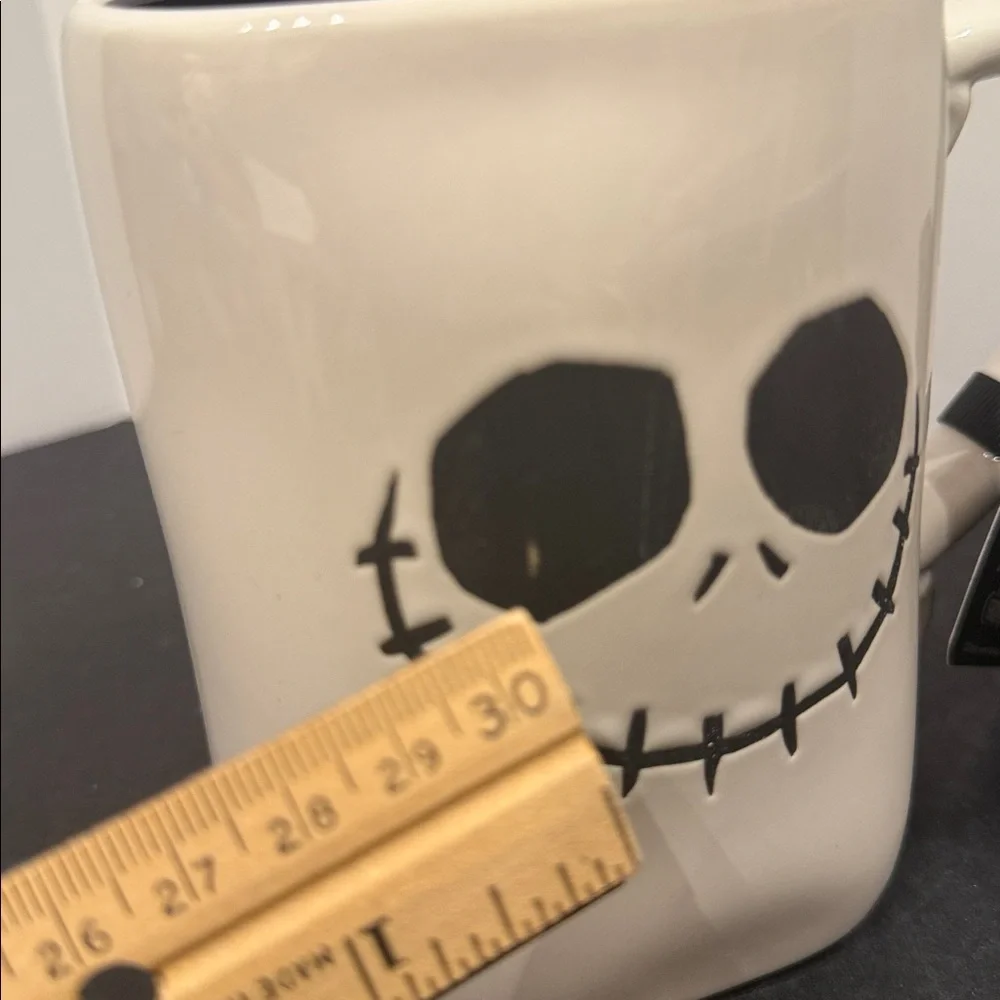 Rae Dunn The Night Before Christmas JACK Halloween Double-Sided Mug! NEW - Picture 2 of 12